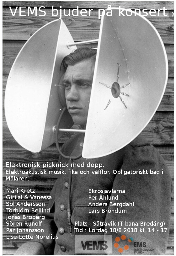 Elektropicknick med dopp 2018