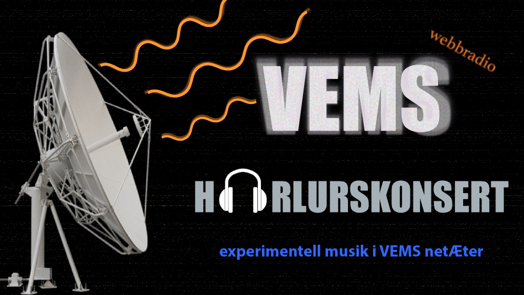 VEMS hörlurskonsert kulturnatt 2021 affisch